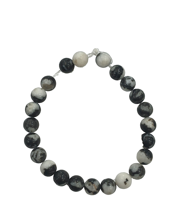 Pedra Natural Jaspe Zebra 8mm