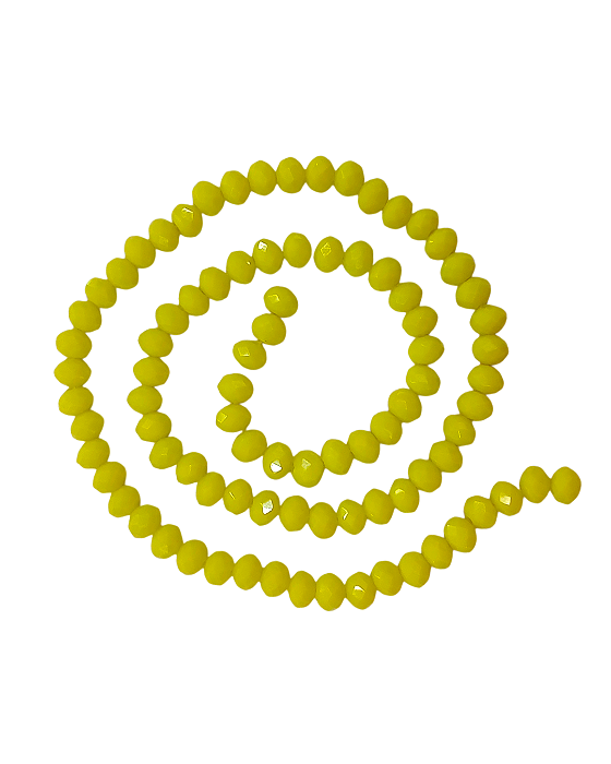 Cristal 6mm Amarelo Leitoso