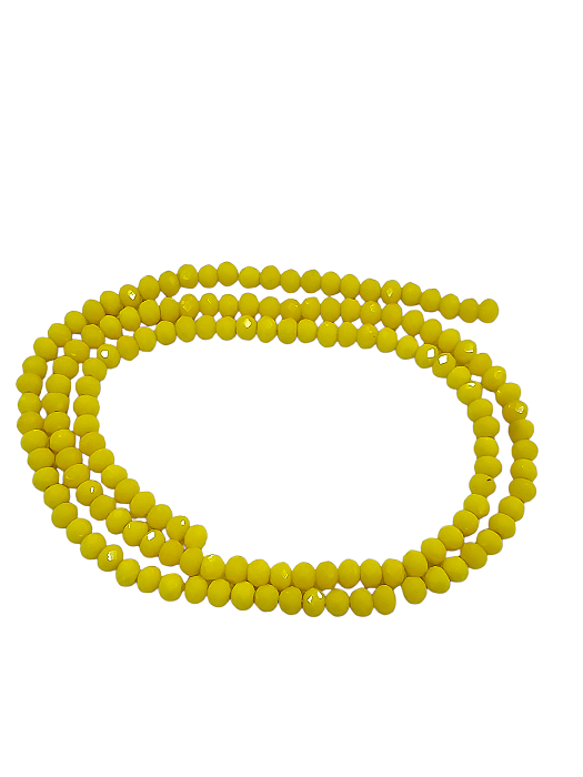 Cristal Amarelo Leitoso 0,4mm