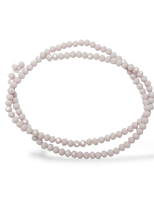 Cristal Rosa Claro Leitoso 0,4mm