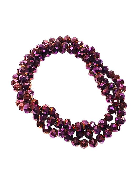 Cristal Roxo Boreal Brilhoso 0,4mm