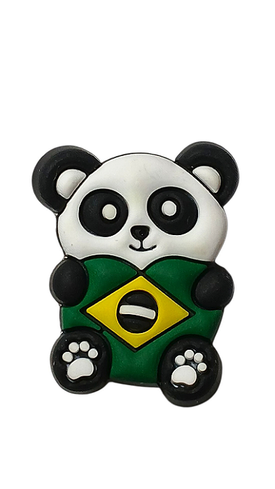Pin De Crocs Urso Brasil