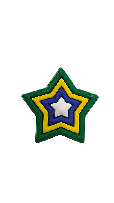 Pin De Crocs Estrela