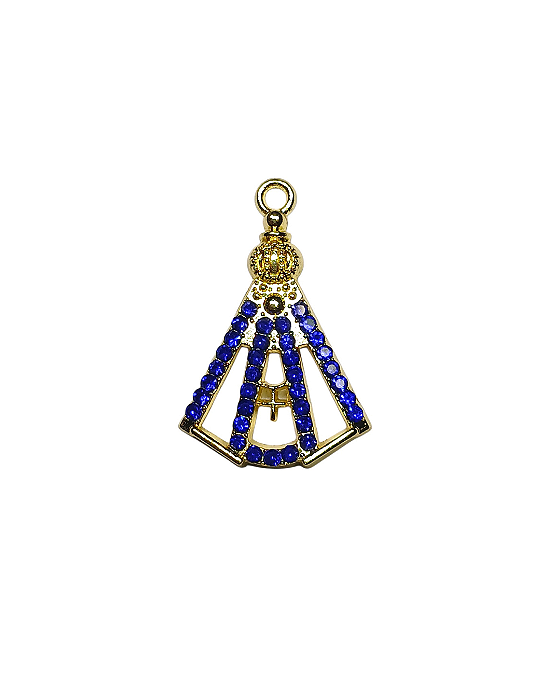 Pingente Nossa Senhora Com Strass