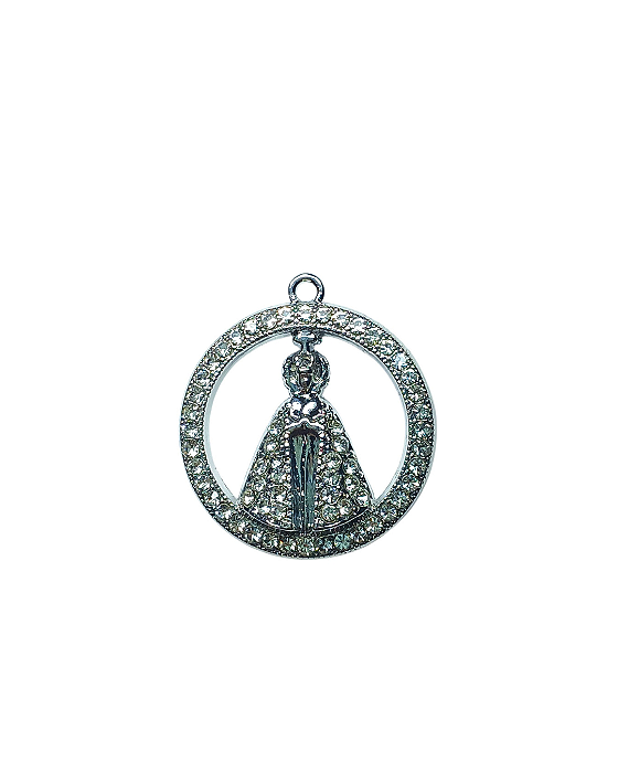 Pingente Nossa Senhora Com Strass