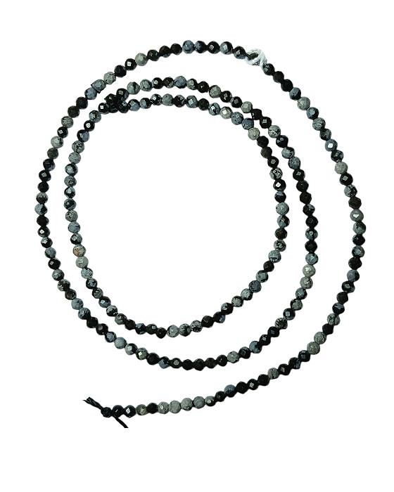 Pedra Natural Obsidiana Floco De Neve 0,2mm
