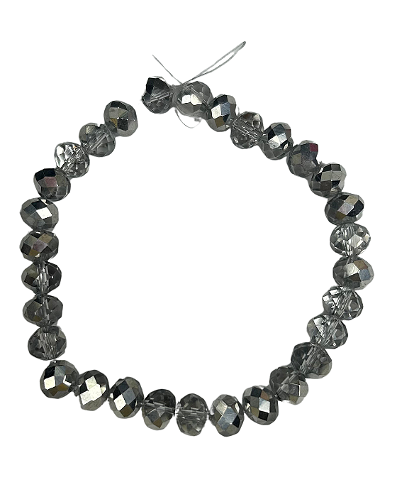 Cristal 8mm Prata