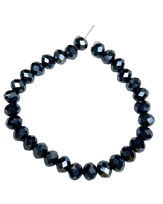 Cristal 8mm Azul Petróleo