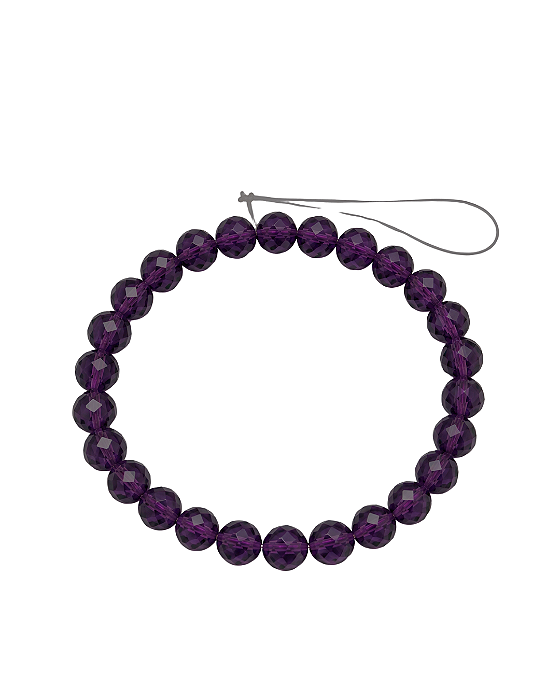 Cristal 8mm Roxo