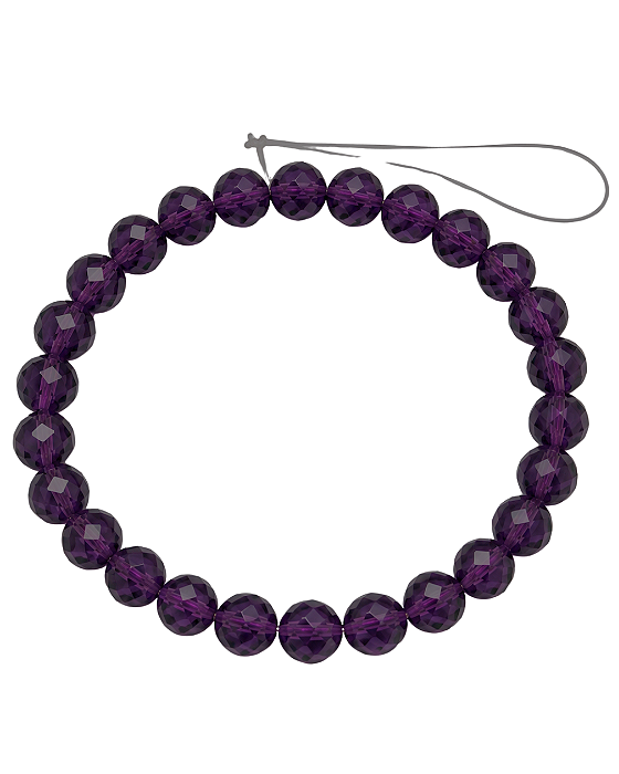 Cristal 0,8mm Roxo