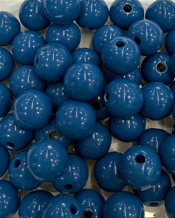 Bola de Resina Azul petróleo 10mm