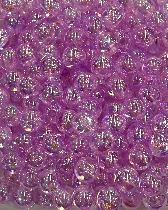 Bola de Sabão Lilás Transparente Boreal 6mm