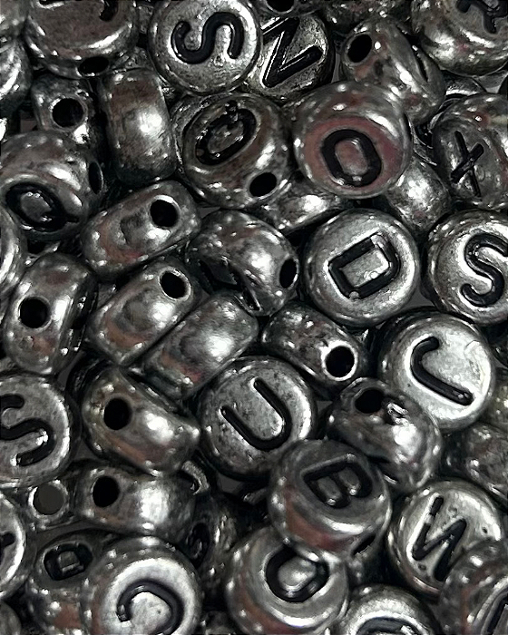 Letrinhas Passante 5mm Redonda