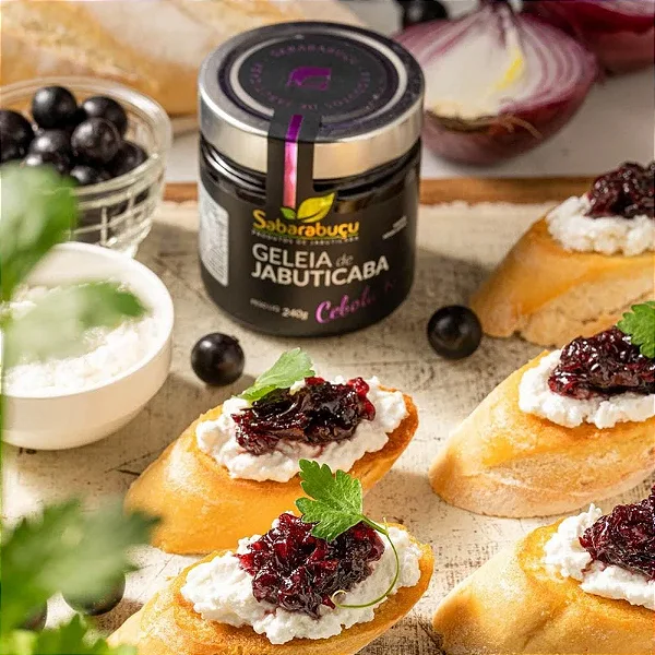 Geléia de Jabuticaba com Cebola Roxa 240g
