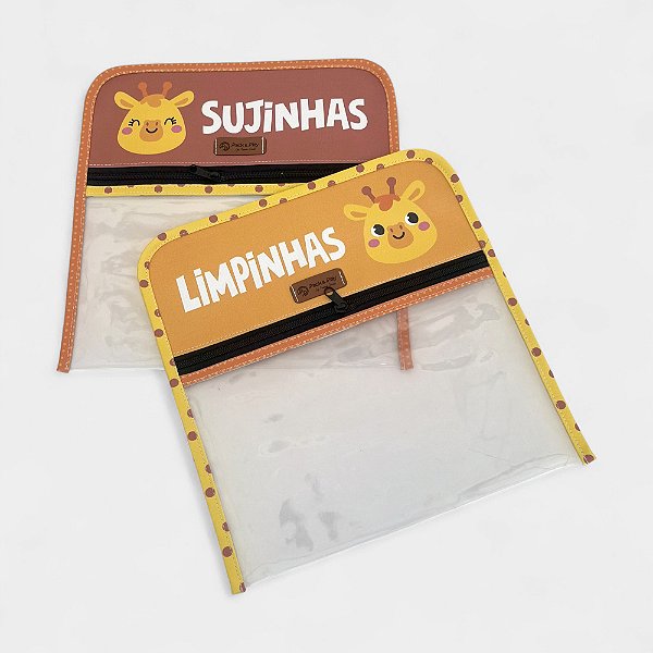 Organizador Sujinhas & Limpinhas Girafa