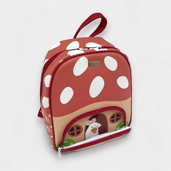 Mochila Média Cogumelo
