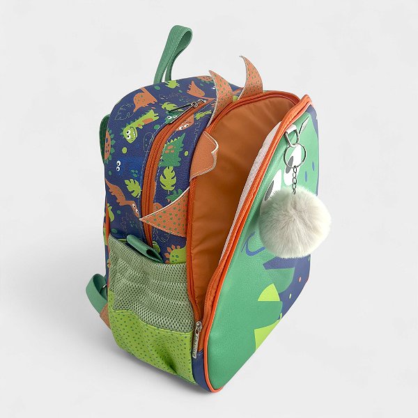 Mochila Média Plus Dino