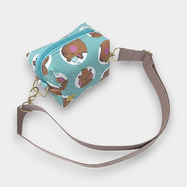 Mini Bolsinha Infantil Capivara