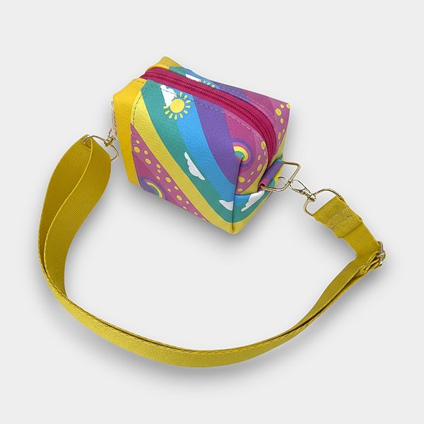 Mini Bolsinha Infantil Arco-Íris