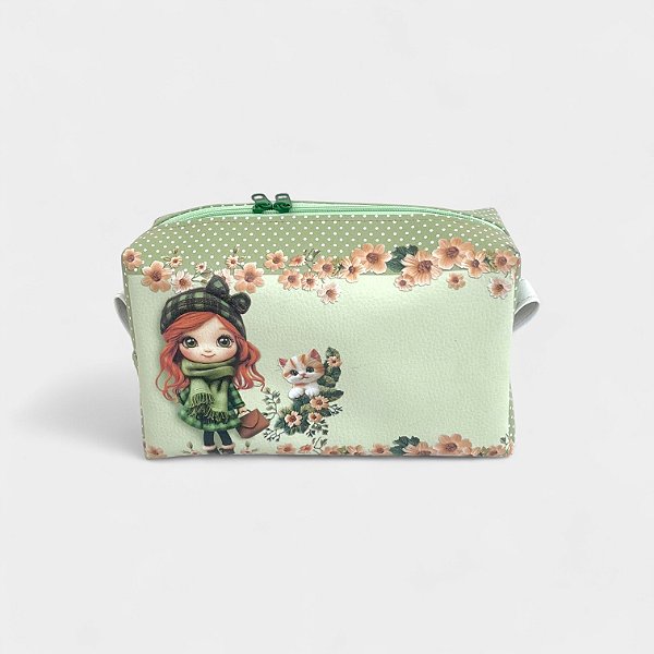 Necessaire G Menininha Verde