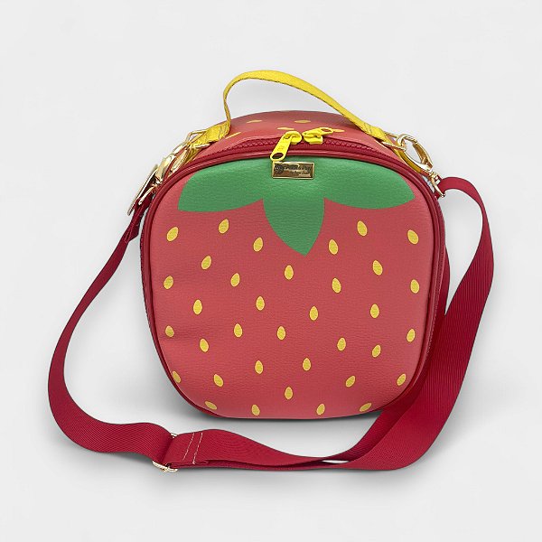 Lancheira Térmica Morango