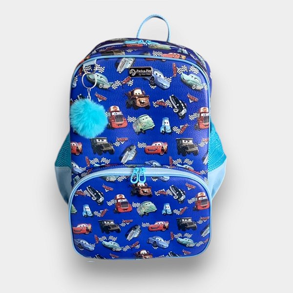 Mochila Escolar Carros
