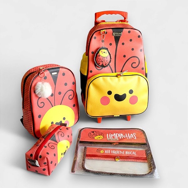 Kit Escolar e Passeio Joaninha