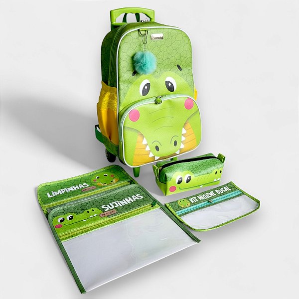 Kit Escolar e Passeio Jacaré