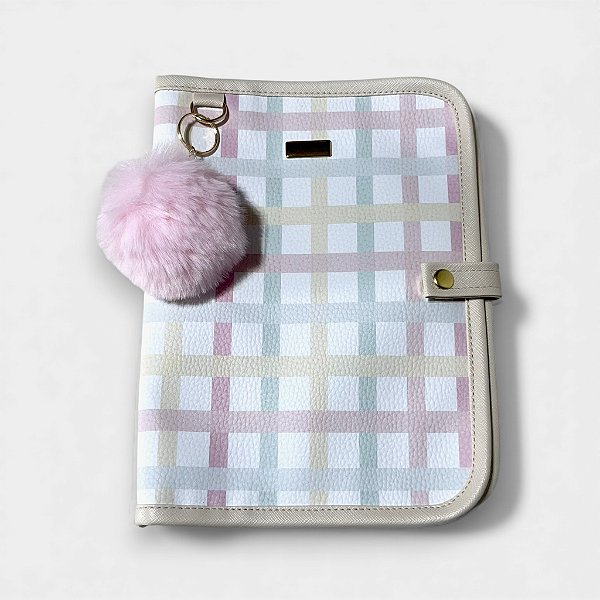 Porta Documentos Bebê Elegance Xadrez