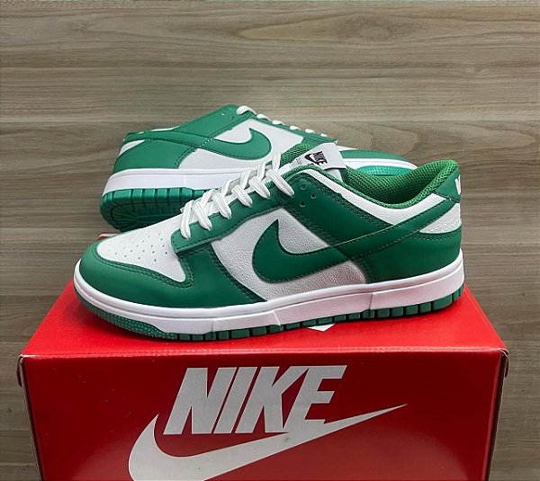 Tênis Nike Dunk Série Premium Verde