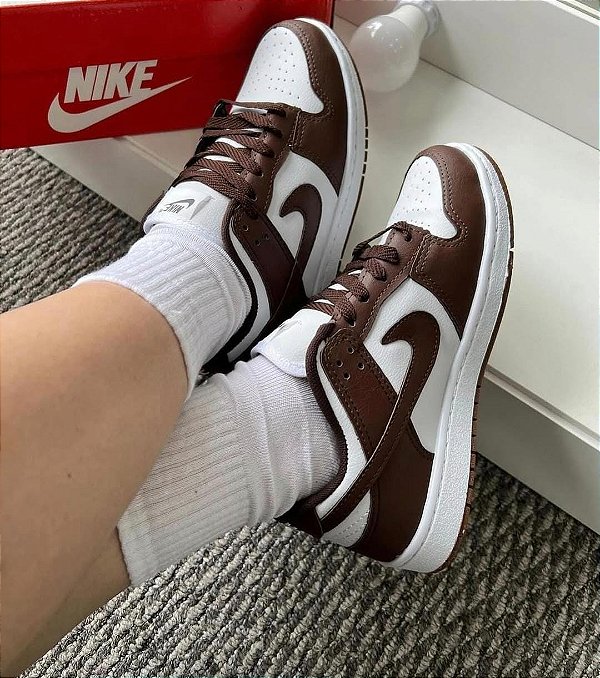 Tênis Nike Dunk Pro Série Premium Marrom