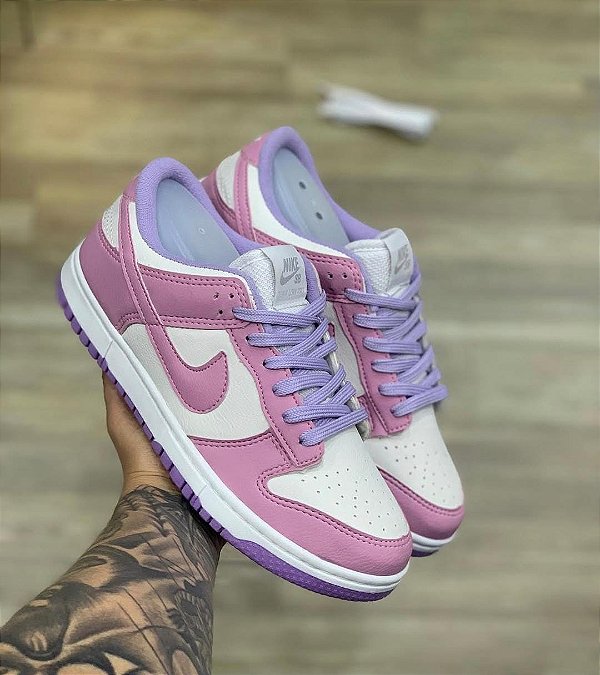 Tênis Nike Dunk Pro Série Premium Rosa