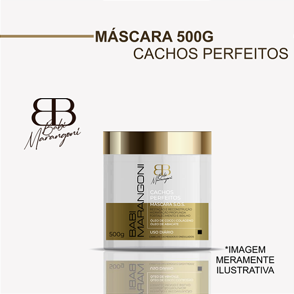 MASCARA NUTRIÇÃO CACHOS PERFEITOS 500G