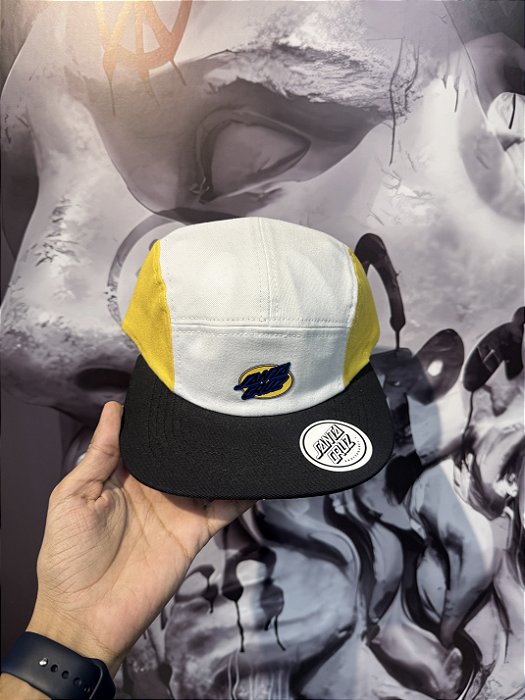 Boné five panel Santa Cruz