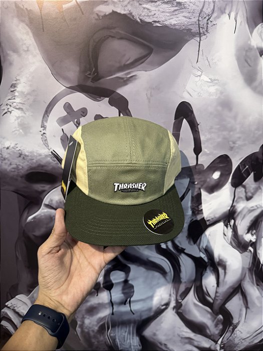 Boné five panel Thrasher