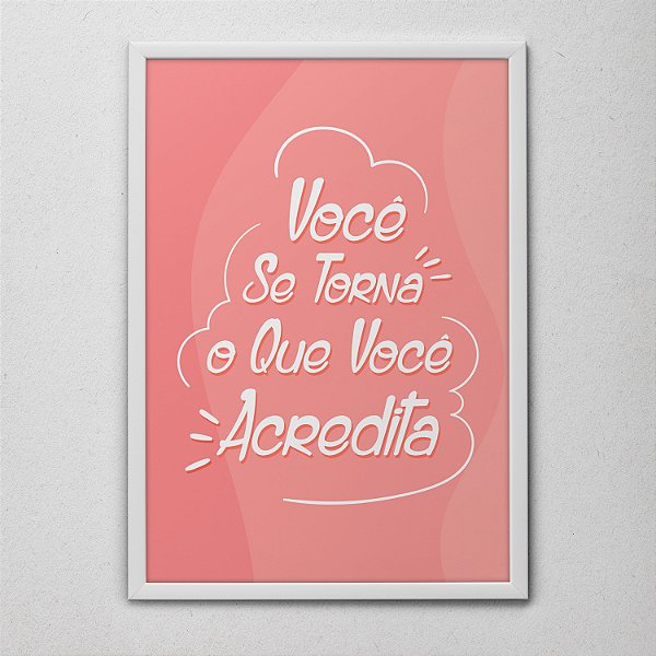 Quadro Decorativo Frases Multivacionais para Sua Decoração!
