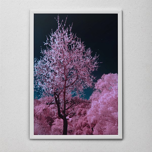 Quadro Decorativo Flores e Plantas 03 para Sua Decoração!