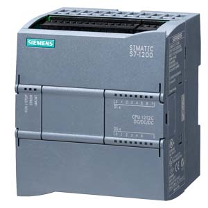 Siemens | CPU S7-1200, Compacta, 8E/6S/2A, DC/DC/DC, 6ES7212-1AE40-0XB0 Vendido por unidade