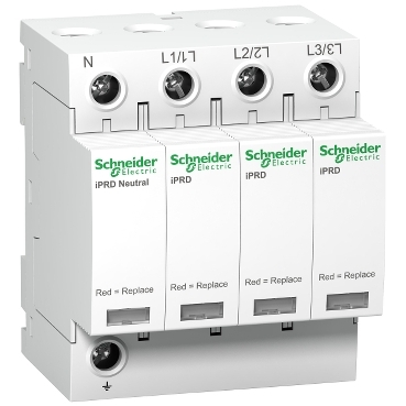 Schneider Electric | Acti9 DPS iPRD/iPRD1 DPS Acti9 iPRD, Tipo 2/3, 8kA, 3P+N A9L08601