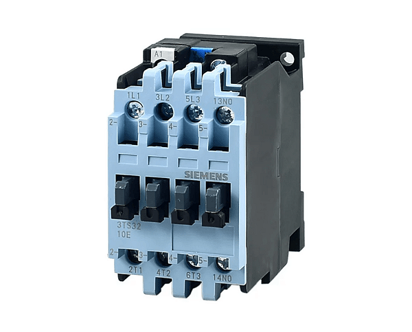 Siemens | 3TS Smart Contator de Potência 6A (AC-3), 1NA, Tensão de comando 220VCA 3TS2910-0AN2