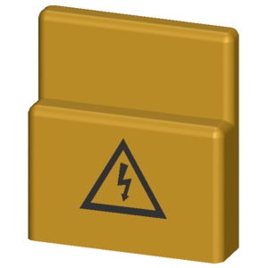 Siemens | Acessório para Partida 3RM1: Capa de proteção contra toque, para barramento, 3RM1910-6AA Vendido por unidade