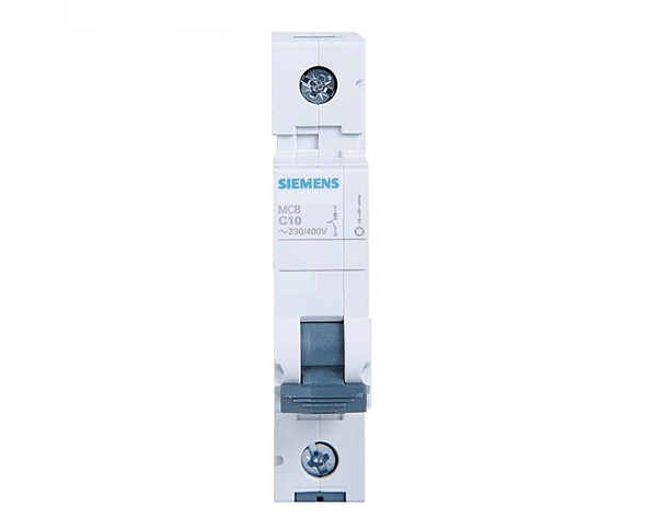 Siemens | Sentron 5SL1 — Disjuntor, termomagnético; termoplástico; blindado; 1 pólo; 32 ampères; curva c; 440 volts; 50/60 hz; capacidade de interrupção 3 ka; acionamento frontal; fixação em trilho din — 5SL1132-7MB