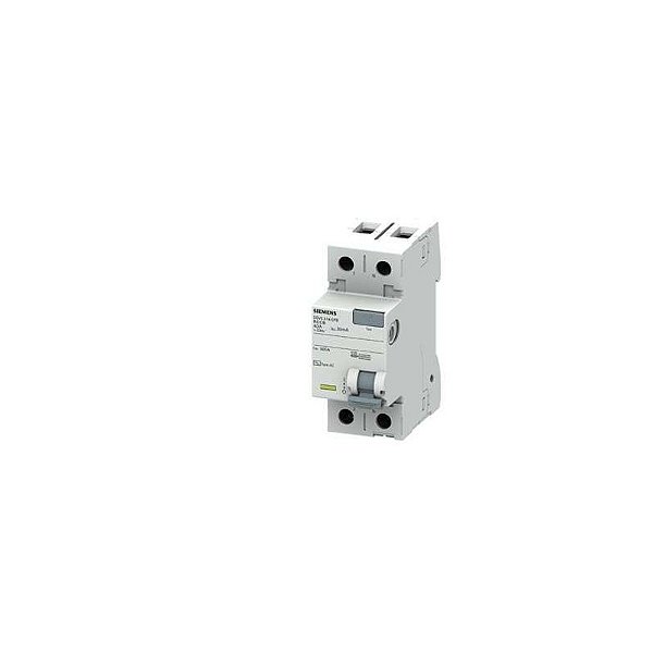 Siemens | Dispositivo DR DR (RCD), Tipo AC, 40A, 30mA, Bipolar, 5SV5314-0MB