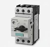 Siemens | Disjuntor, termomagnético, termoplástico, blindado, 3 pólos, regulagem 11,0 a 16,0 ampéres, 600 volts, 60hz, acionamento frontal, fixação em trilho 3RV1021-4AA10 Vendido por unidade