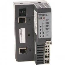 Allen Bradley | Adaptador de Rede EtherNet/IP com 2 portas para POINT I/O. 1734-AENTR