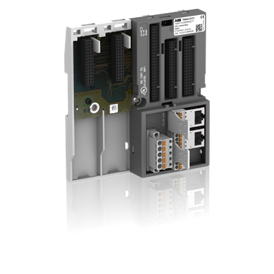 ABB | Base de terminal AC500 V3, 2 slots de I/O, 2x Ethernet, CAN TB5620-2ETH