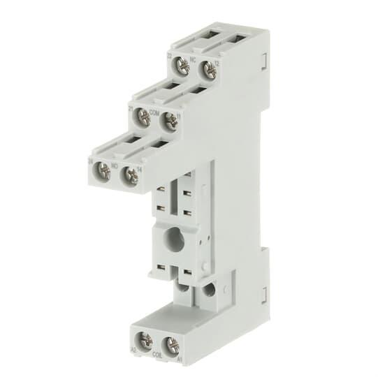 ABB | Base (Soquete) Lógico para relés CR-P, conexão a parafuso CR-PLS