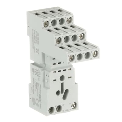 ABB | Base (Soquete) Lógico para relés CR-M com 2 contatos, parafuso CR-M2LS