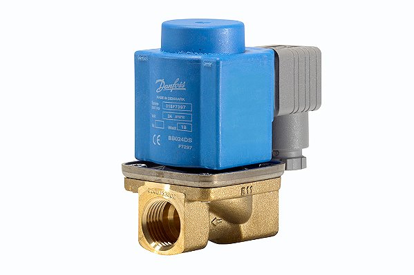 DANFOSS | Válvula solenoide EV220B 20B, Viton, para óleo e ar 032U7252