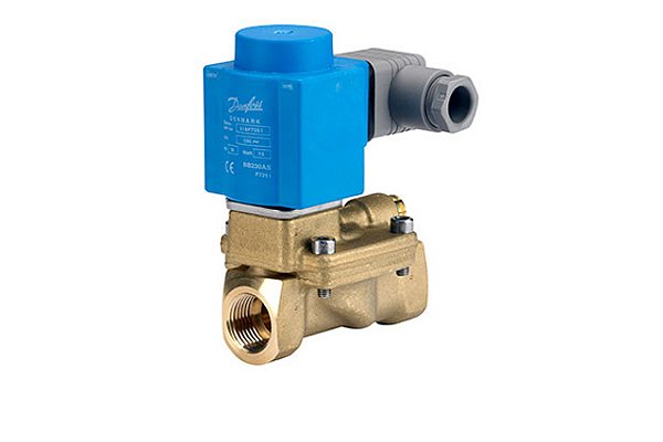 DANFOSS | Válvula solenoide EV220B 40B, Viton, para óleo e ar 032U7259